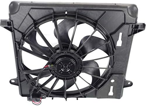 Compatível com Jeep Wrangler JK Radiator Fan 2007 08 09 10 2011 Fan único | CH3115167 | 68039594AA