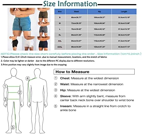 FSAHJKEE MENS SHORTS, TRUNCOS DE NATA DE BEACH GYM RUNCIONOS DO SOLTAS ELÁSTICAS TREINAMENTO ATLÉTICAS