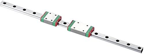 Guias lineares Impressora 3D MGN7 MGN12 MGN15 MGN9 L 100 350 400 500 600 800MM MINIATURA LINEAR SLIDE 1PCS MGN Guia