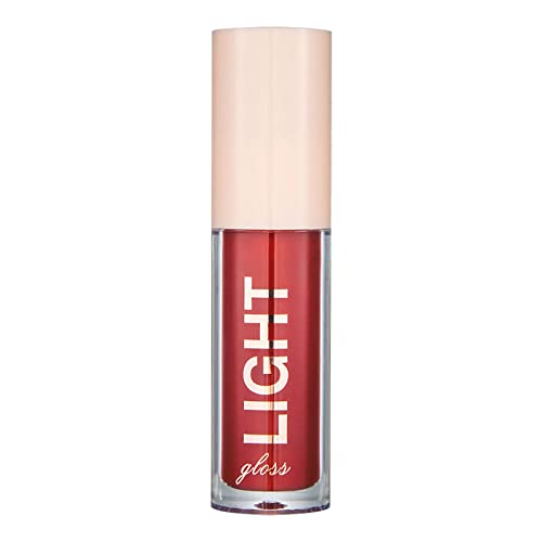 Xiahium Girls Lip Lip Gloss Organic Light Liquid tinta Vidro de luz 12 cores hidratante Lip Lip Lip Gloss Glaze 3,5ml de