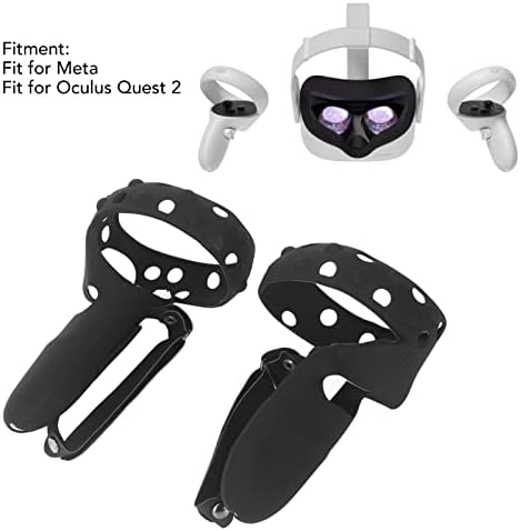 Tampa de alça do controlador Gaeirt, 2pcs VR Controller Protective Protective Soft for Player for Exploration Hall