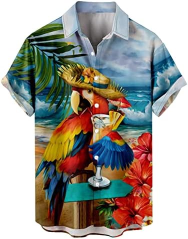 XXBR 2023 PINTURA DE PINTURA IMPRESSIONAÇÃO 3D Camisa havaiana Homens homens recusam o colarinho de rua vintage
