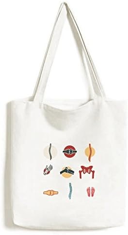 Bolsa casual da sacola de sacola de bolsa de bolsa de bolsa da ilustração da ilustração humana Bolsa casual