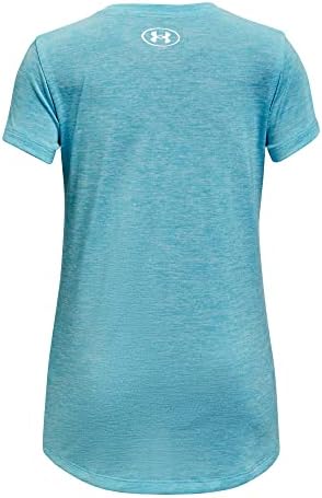 Under Armour Girls 'Tech Twist Arch Big Logo Camiseta de Crew-Mayeve Neck