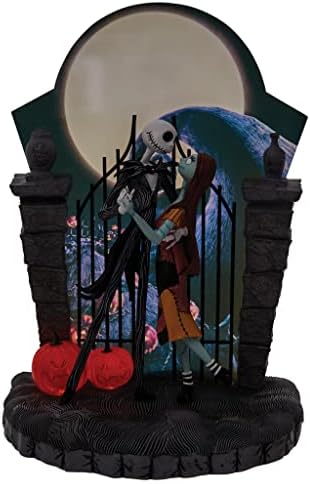 Enesco Disney mostrou o pesadelo antes de Natal Jack e Sally Dancing Liturine, 9 polegadas, multicolor