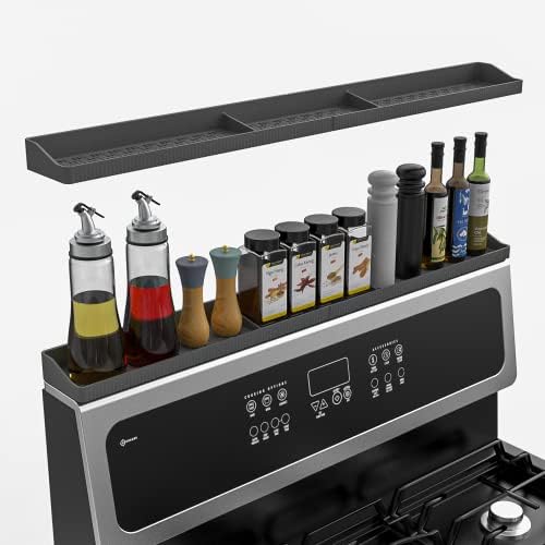 Haven Home Over the Stove Shelf Magnetic Shelf for Kitchen fogão - Comprimento ajustável de 15 -30, prateleira de