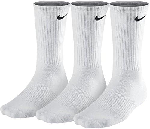 Nike Performance Cushion Crew Training Socks, branco, pequeno