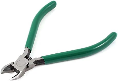 Aexit Green Plastic Hand Tools Operado Manual Cuttador lateral Corte de corte diagonal Ferramenta de mão 5 Modelo de comprimento: