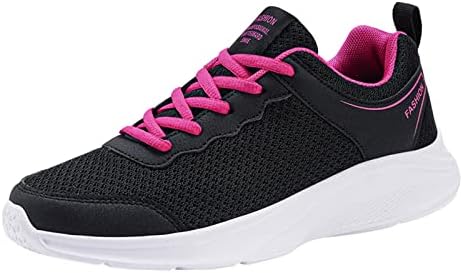 Lazer Lace Feminino Sapatos Sofes Sofes Sapatos Confortáveis ​​de Mesh Outsh Running Slip On Womens Sneakers Tamanho 12