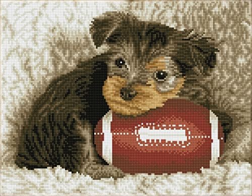 Diamond Dotz Footy Pup Diamond Painting Kit 12,6 x 16,14