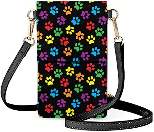 Finga da bandeira americana Tiger Tiger Crossbody Cell Polle