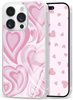 Casos de capa de telefone de corações fofos para casal Best Friends Compatible Apple iPhone 11 12 13 14 Pro Max