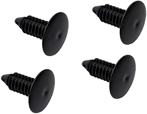 Conjunto de SecosAutoParts de 4 plugues de pára-choques de 6-7 mm Plugues Frente Furros da placa Cappa Fit for Ford