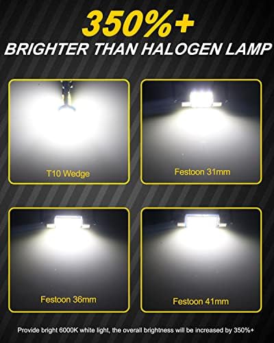 Substituição do kit de luz interior de LED para Mazda 6 GH GJ GL Sedan 2009-2015 2017 2018 2019 2020 2021 2022, Bulbos de mapa