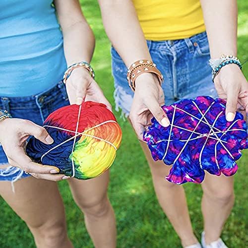 Pixiss Tie Dye Squeeze Garrafs 6-Pack and Funil for Creative Tie Dying Acessory Kit