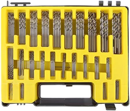 Pré-amor 150pcs 0,4-3,2mm HSS Micro Precision Twist Drill para ferramenta de perfuração de jóias de PCB