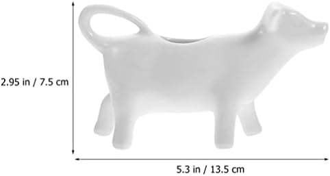 BEAPOT CEMICA CAFÉ ANIMAL POT 3PCS Porcelana Pote de chá em forma de vaca adorável Animal Cerâmica Copo Copo de leite de leite panela de água para cozinha em casa