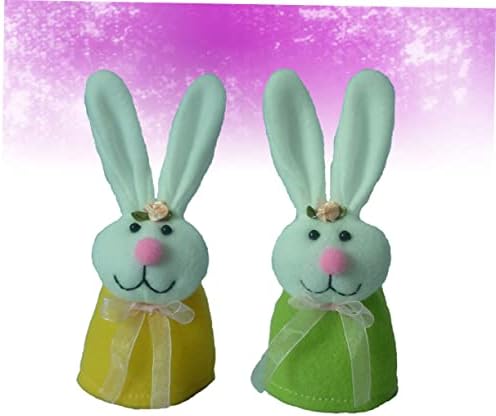 AMOSFUN BUNNY decoração coelho de ornamentos bolsas de presente para a Páscoa Favorias de Páscoa Favorias de Páscoa Decorativa Ovo de
