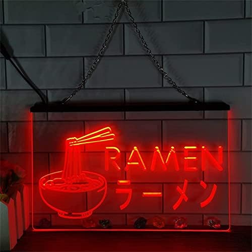 DVTEL Lamian Noodles liderou sinais de néon, luzes de neon USB de restaurante personalizado, luminosa luminosa iluminação montada