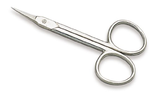 Scissors de cutículas profissionais do Denco, 3,5 , ponto extra-fino, Itália