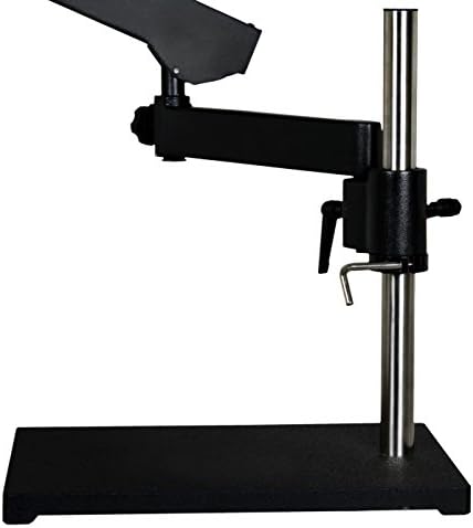 Vision Scientific VS-9F-IFR07 Microscópio estéreo de zoom trinocular simul-focal, 10x WF Eyepiece, faixa de zoom de 0,7x-4,5x, linha