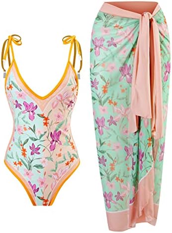 Cobertura de maiô feminino Etnético Impressão Etnética Summer V Neck Biquíni Bathing Ariting Coverp ups Mini Babydoll Beach Dress