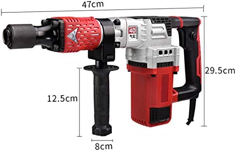 Guangming - SDS mais 2400W DRILHA DE HAMMER ROTÁRIO DE DIREITO PESADO, 4100R/MIN HAMMER IMPACT 40J para disjuntor de