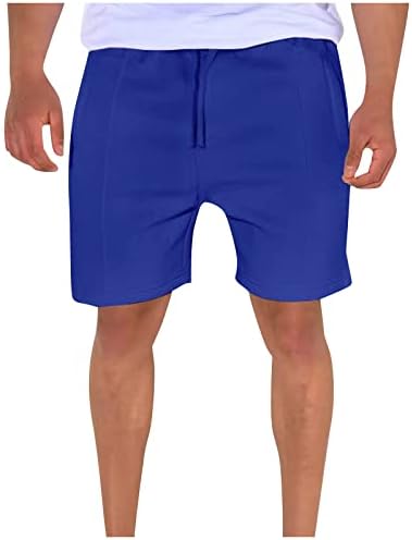 Wenkomg1 shorts de shorts para homens, sólidos troncos de corrida de corrida esportes atléticos shorts de ginástica de ginástica