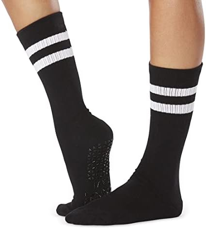 Tavi Noir Kai Fashion Crew Socks para Barre, Pilates e Yoga