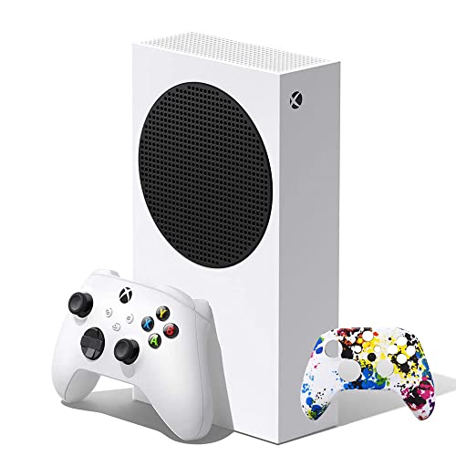 Microsoft Xbox Series S 512GB SSD Console Todos os Digitais I Controlador sem fio I DTS Audio I HDR I 1440P Resolução de jogos I até 120 fps I Pele do controlador