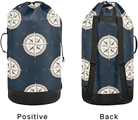 Mochila de lavanderia pesada com tiras e alças de lavanderia pesada com alças de ombro e lavanderia com roupas de tração de