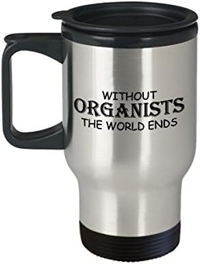 Organistas da igreja Caneca de viagem de café Melhor xícara de chá exclusiva engraçada Idéia perfeita para homens mulheres sem