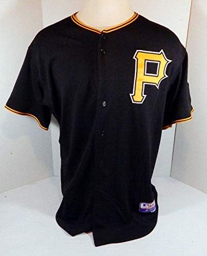 Pittsburgh Pirates Blank Jogo emitido Black Jersey 52 Pitt33460 - Jerseys MLB usada para jogo MLB