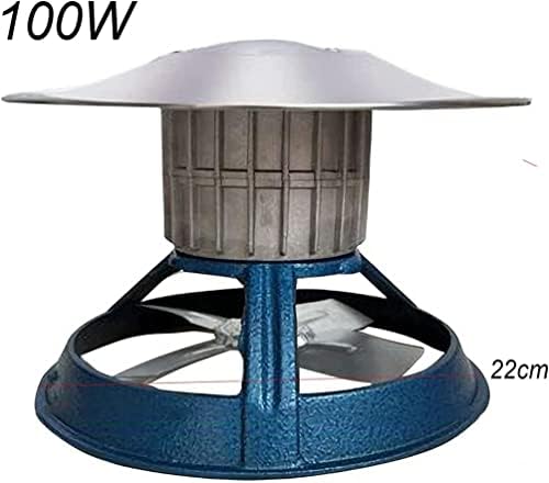 Seveez 100W Chimney Fan, Chimney Ventilation Ventilation, Fã do extrator de fumaça de lareira, ventilador de chaminé elétrico, exaustor