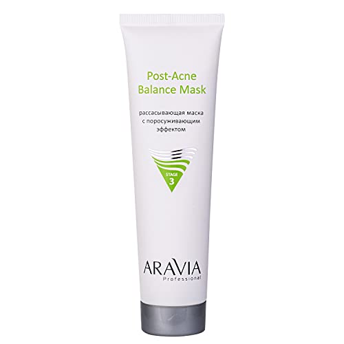 Aravia dissolvendo a máscara facial com efeito porosa para pele oleosa e problemática 100 ml 3,4 fl oz