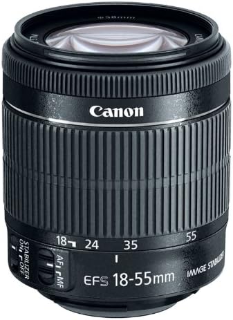 Canon EOS Rebel SL1 18,0 MP Câmera digital CMOS com tela sensível ao toque de 3 polegadas e modo de filme HD Full