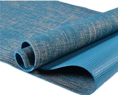 Eason Sales Natural Jute Yoga Mat com Bolsa de transporte de algodão correspondente - Eco -amigável - Múltiplas cores!