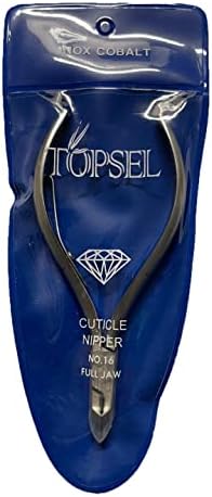 Topsel Inox Cobalt aço inoxidável Cutícula Nipper #16 JAW COMPLETO