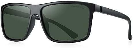 Óculos de sol esportivos polarizados retangulares de Merry para homens Mulheres Cicling Driving Fishing UV400 Protection