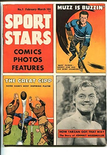 Estrelas do esporte 1-1946-WEISSMULLER-TATZAN-THE BABE-SUCTERN STATES PEDIGREE-FN