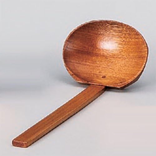 Conjunto de 5 suprimentos de maconha, concha de madeira 9,4 x 3,1 polegadas, feita no exterior, utensílios de mesa japoneses reforçados,