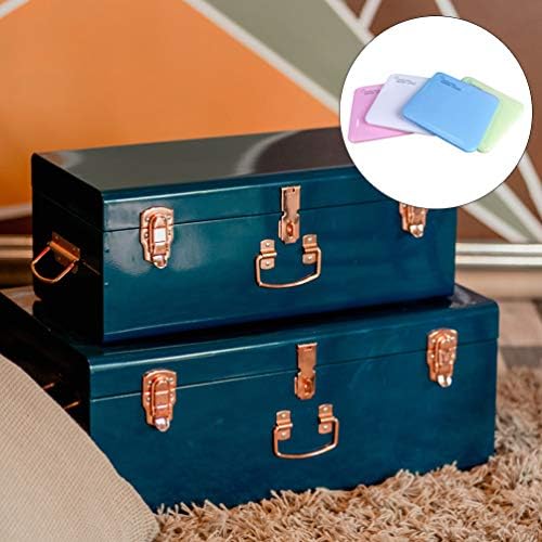 CABILOCK 4PCS Cobertura da caixa de armazenamento Caixa de armazenamento de plástico Caixa de bocal de cubos de armazenamento de guardas com tampas para prevenção