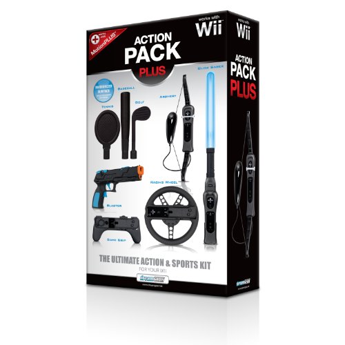 Wii Action Pack plus - preto