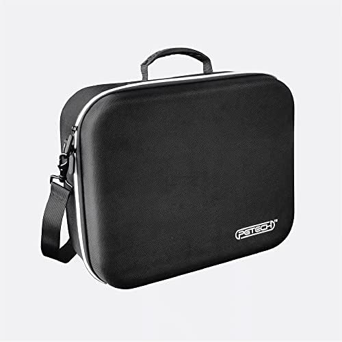 LOXIDA PS5 VR2 CASE DE PROTEÇÃO DE PROTEÇÃO DE PROTENÇÃO DO PS5 VR2 fone de ouvido, Caixa de viagem à prova de choque PS5 VR2 com lente VR Tampa protetora e alça de ombro