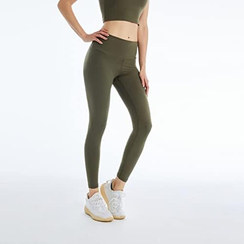 Leggings de treino de cintura alta feminina, calça de ioga de controle de barriga, ginásios esportivos de elevação de booty, executando