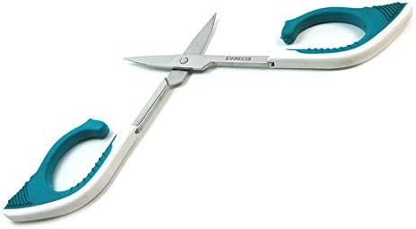 Scissors de cutículas de aço inoxidável Manicure Pedicure Nails Profissional curvo 4