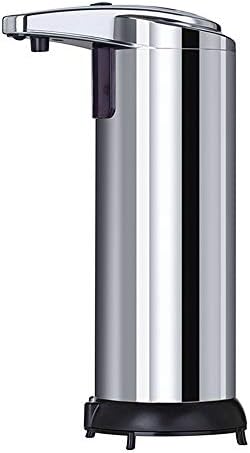 Indução de aço inoxidável Raxinbang Soap Indução Lavagem de celular Dispensador de sabão automático Dispensador de sabão Hotel Sinitizador de mão 250ml 7.5 10 18,5cm