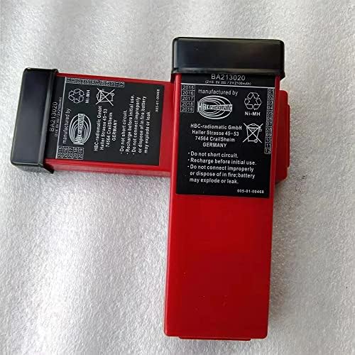 Kangleus BA213020 6V Ni-MH Bateria recarregável 2100mAh Bateria radiomática HBC BA213020 PARA HBC CRANE CONTROL