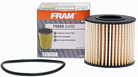 Fram guarda resistente TG10358-1, intervalo de alteração de 15k Mile Filtro de óleo de cartucho completo