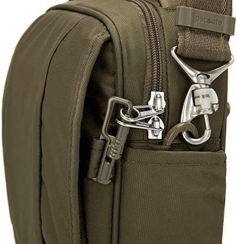 PacSafe MetroSafe LS200 Bolsa de ombro Anti -Roubo, 7 litros - Terra Khaki